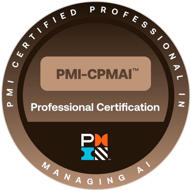 PMI-CPMAI Professional Certification badge